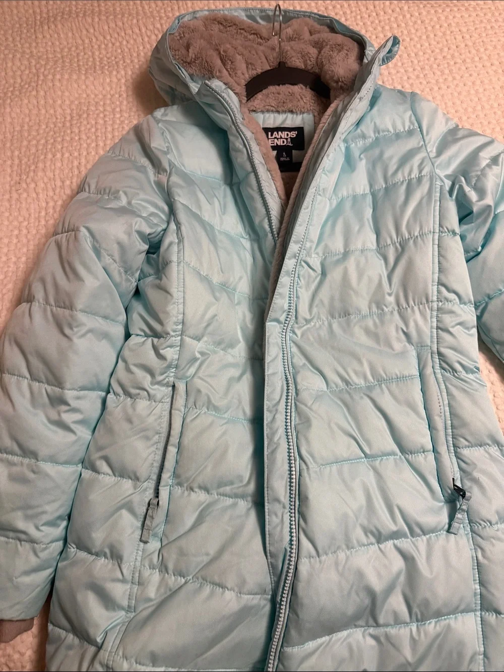 Lands End lightweight insulated